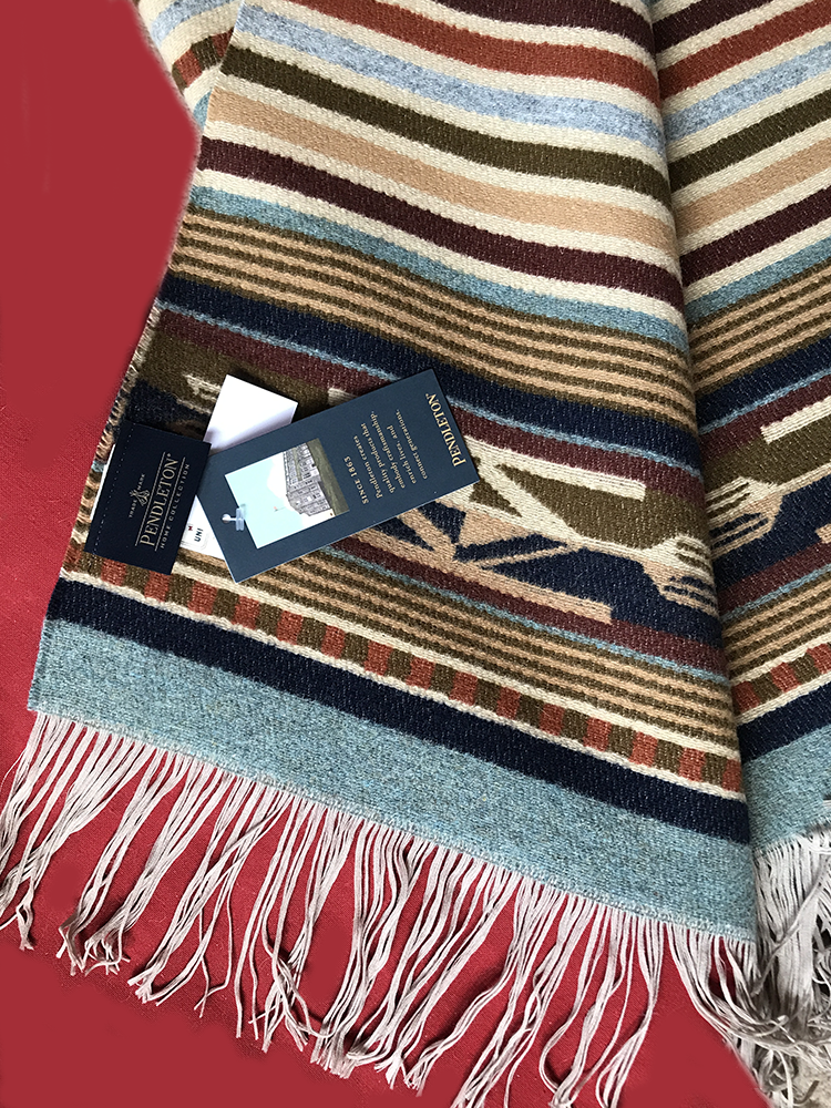 Fringed Chimayo Throw by Pendleton, Harvest Tan – The Jewelry Lady