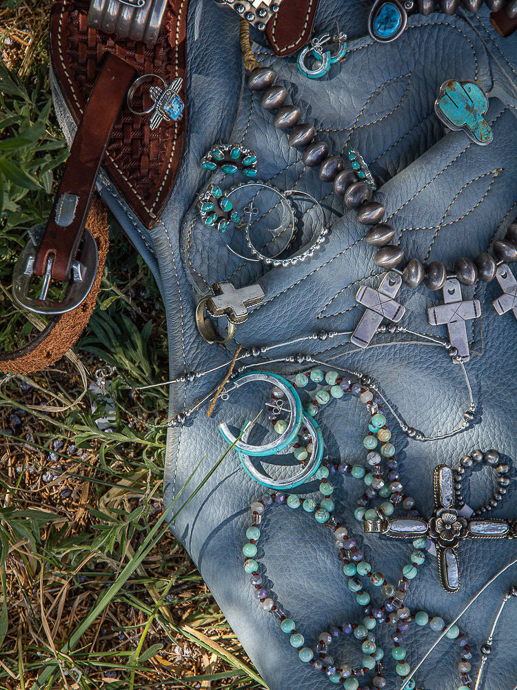 sterling silver and turquoise jewelry